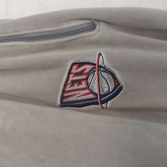 Vintage Brooklyn Nets NBA Unique Sports Generation Velour Jacket and Pants Men, - Picture 12 of 12